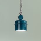 Kolorowa ceramiczna lampa wisząca w stylu industrialnym - Liotta Viadurini