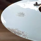 Lampa ceramiczna zawieszenie i metalu Emily kraju Ferroluce Viadurini