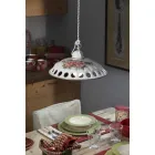 Ręcznie robiona ceramiczna lampa wisząca z Passanastri - Neapol Viadurini
