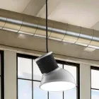Lampa wisząca szkliwa ceramicznego 10 Aldo Bernardi Viadurini