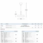 Lampa zawieszka ceramiczna Glaze 4 Aldo Bernardi Viadurini