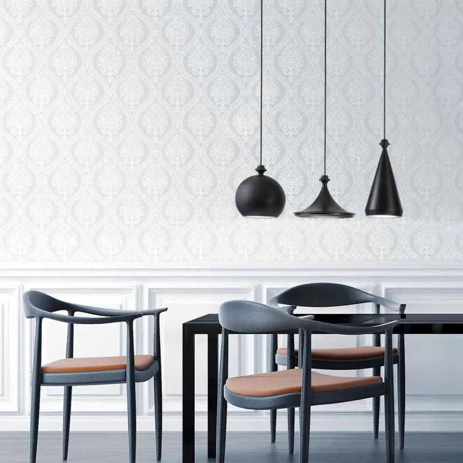 Lampa zawieszka ceramiczna Glaze 5 Aldo Bernardi Viadurini