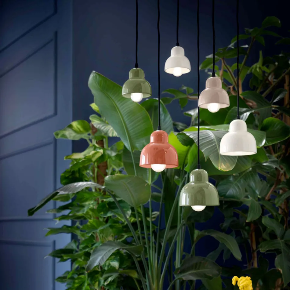 Lampa wisząca w różnych wykończeniach i rozmiarach Made in Italy - Berimbau Viadurini