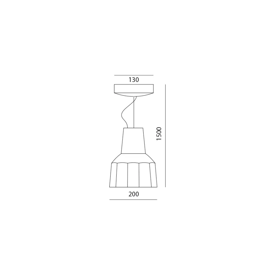 Lampa wisząca z toskańskiej majoliki Ręcznie robiona we Włoszech - Toscot Rossi Viadurini