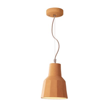 Lampa wisząca z toskańskiej majoliki Ręcznie robiona we Włoszech - Toscot Rossi Viadurini