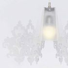 Lampa wisząca metakrylanowa Alessia, średnica 70 cm Viadurini