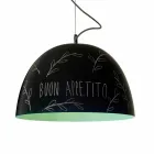 Żywica lampa wisząca In-es.artdesign H2o Nowoczesna tablica Viadurini