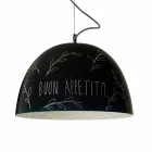Żywica lampa wisząca In-es.artdesign H2o Nowoczesna tablica Viadurini