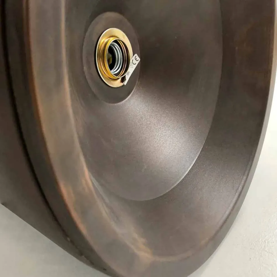 Designerska lampa wisząca z terakoty, Ø37cm - Toscot Henry Viadurini