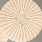 Lampa wisząca z białego szkła w filigranowym stylu Pointed - przyczepa kempingowa Viadurini