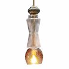 Lampa wisząca ze szkła Murano z antyczną dekoracją Made in Italy - Missi Viadurini