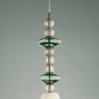 Lampa wisząca ze szkła weneckiego Handmade Made in Italy - Amilia Viadurini
