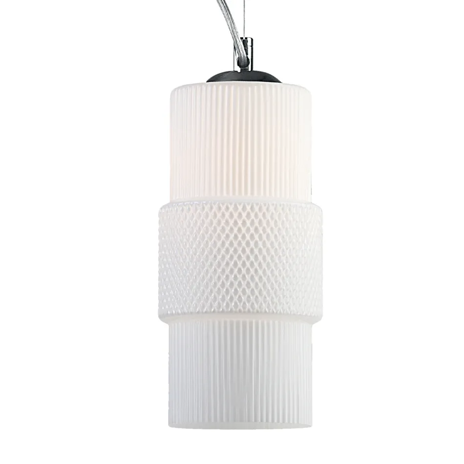 Lampa wisząca z ręcznie dmuchanego szkła w Wenecji 15 cm - Satomi Viadurini