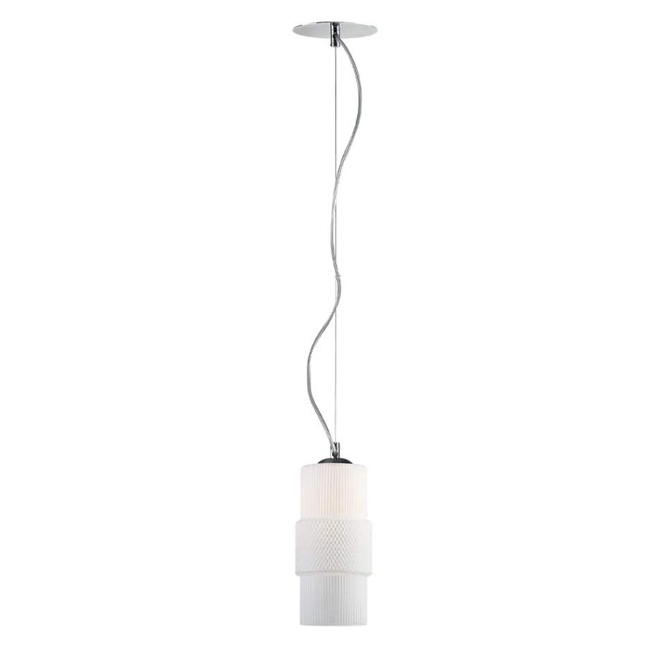 Lampa wisząca z ręcznie dmuchanego szkła w Wenecji 15 cm - Satomi Viadurini