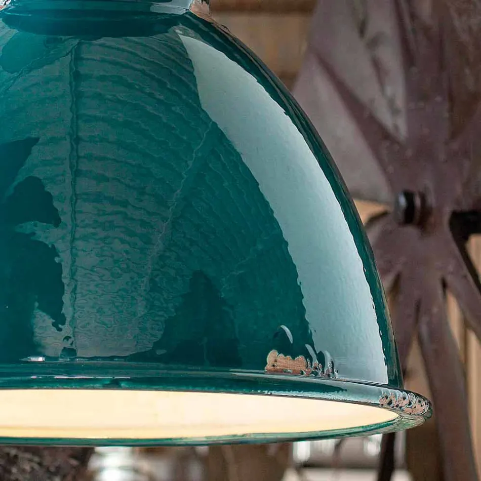 lampa wisząca ręcznie wzór przemysłowy Katie Viadurini