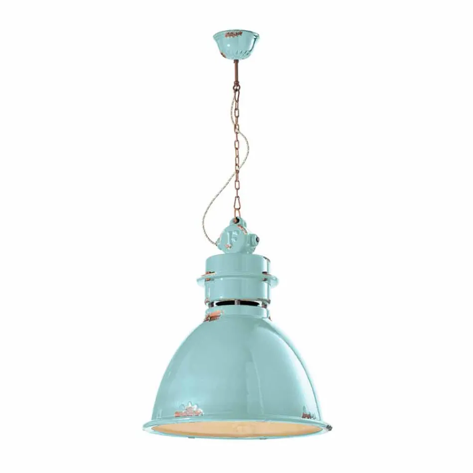 lampa wisząca ręcznie wzór przemysłowy Katie Viadurini