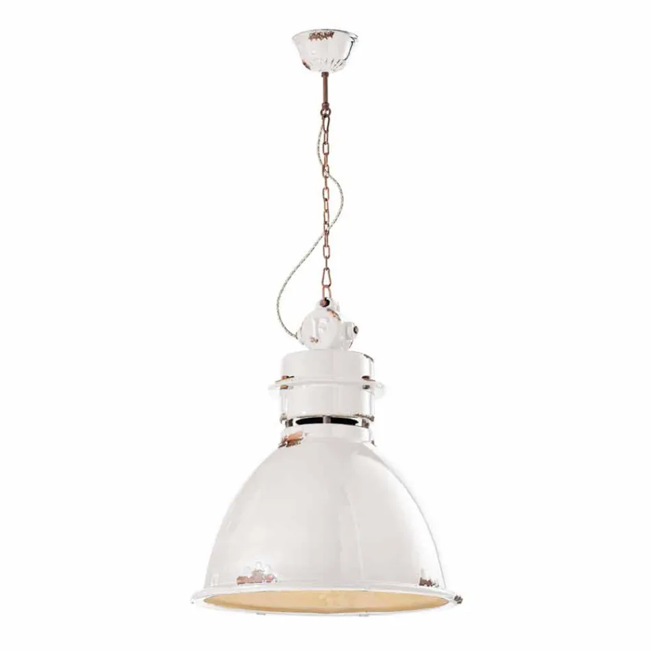 lampa wisząca ręcznie wzór przemysłowy Katie Viadurini