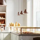 Loft Mini industrialna żelazna lampa wisząca Il Fanale Viadurini