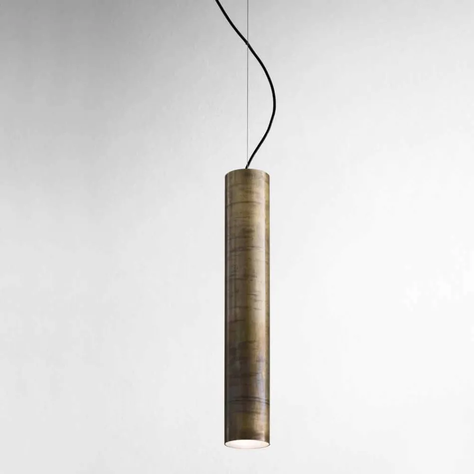 lampa wisząca przemysłowa Ø 10 cm Słoneczniki Il Fanale Viadurini