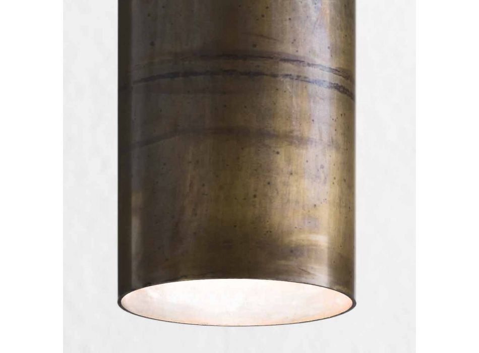 lampa wisząca przemysłowa Ø 10 cm Słoneczniki Il Fanale Viadurini
