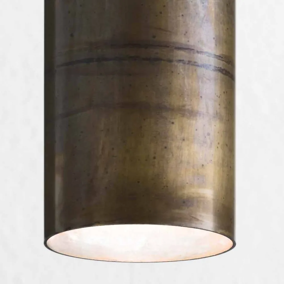 lampa wisząca przemysłowa Ø 10 cm Słoneczniki Il Fanale Viadurini