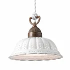 Liberty lampa wisząca ceramiczna Ø22 Anita Il Fanale Viadurini