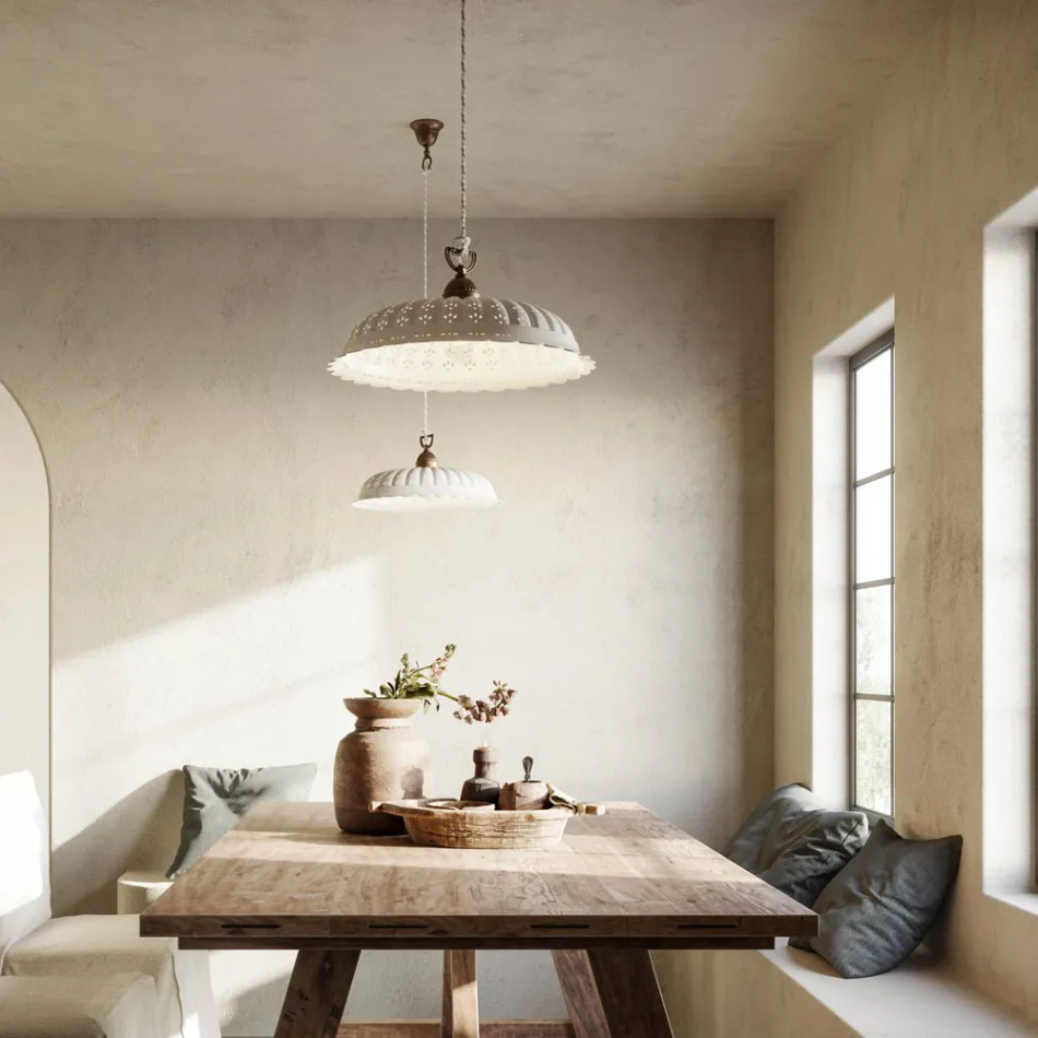 Lampa wisząca Liberty Ø42 Anita Il Fanale Viadurini