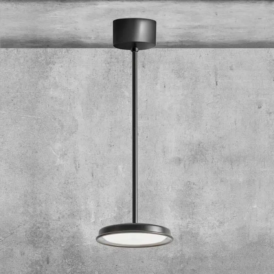 Nowoczesna metalowa lampa wisząca Made in Italy - Mymoons Aldo Bernardi Viadurini