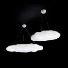 Plastikowa lampa wisząca zewnętrzna Cloud Design - Nefos by Myyour Viadurini