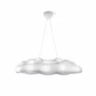 Plastikowa lampa wisząca zewnętrzna Cloud Design - Nefos by Myyour Viadurini