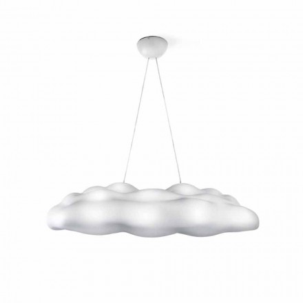 Plastikowa lampa wisząca zewnętrzna Cloud Design - Nefos by Myyour Viadurini