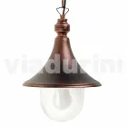 Zewnętrzna lampa wisząca z aluminium produkowanego we Włoszech, Anusca Viadurini