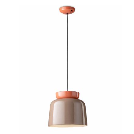 Lampa wisząca wykonana z kolorowej ceramiki Made in Italy - Corcovado Viadurini