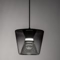 Lampa wisząca wykonana z metalu i szkła Made in Italy - Think
