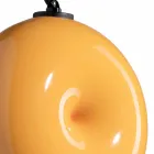 Okrągła ceramiczna lampa wisząca Made in Italy - Bumbum Viadurini