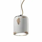 Lampa wisząca wykonana rocznika Ferroluce Viadurini