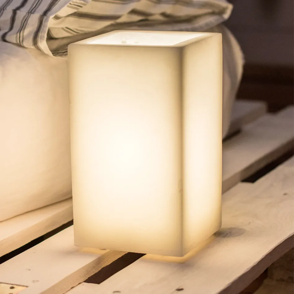 Lampa Abat-jour z wosku zapachowego w różnych kolorach Made in Italy - Dalila Viadurini