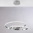 Ręcznie robiona lampa ze szkła i metalu do eleganckich wnętrz – Hubble Viadurini