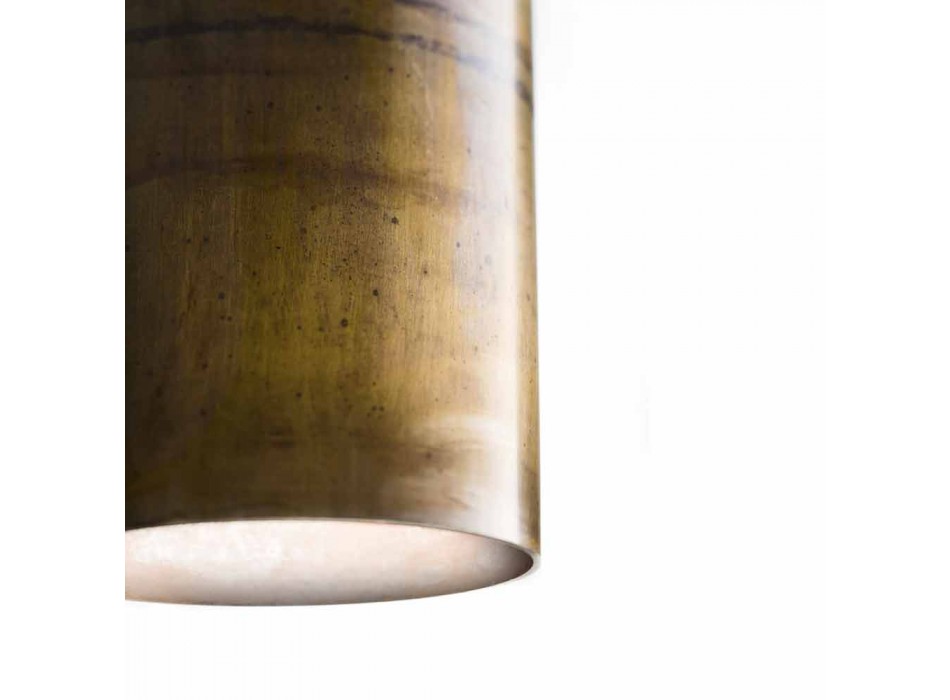 Cylindryczna lampa wisząca Ø8 Girasoli Il Fanale Viadurini