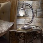 Lampa wspierająca Artisan z metalu, szkła i ceramiki - Vicenza Viadurini