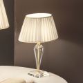 Klasyczna, ręcznie robiona włoska szklana lampa stołowa - Rapallo