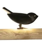 Lampa stołowa z emaliowanej toskańskiej majoliki Made in Italy - Uccellino Viadurini