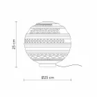 Lampa stołowa z białego satynowego szkła i nowoczesnego metalu - Morse Viadurini