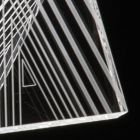 Lampa Stojąca LED Akrylowa Kryształowa Dekoracja Laserowa - Possett Viadurini
