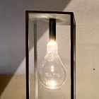 Akumulatorowa lampa zewnętrzna LED z żelaza Made in Italy - Torretta Viadurini