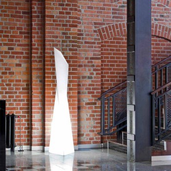 Lampa zewnętrzna Prisma Slide Manhattan luminous white made in Italy