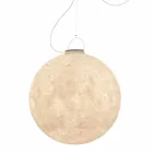 Lampa zewnętrzna do zawieszenia In-es.artdesign Luna Out w nebulicie Viadurini