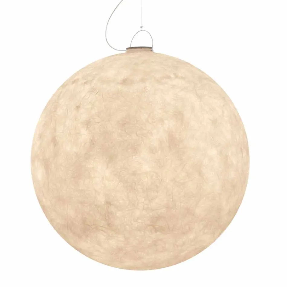Lampa zewnętrzna do zawieszenia In-es.artdesign Luna Out w nebulicie Viadurini