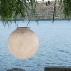 Lampa zewnętrzna do zawieszenia In-es.artdesign Luna Out w nebulicie Viadurini