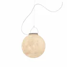 Lampa zewnętrzna do zawieszenia In-es.artdesign Luna Out w nebulicie Viadurini